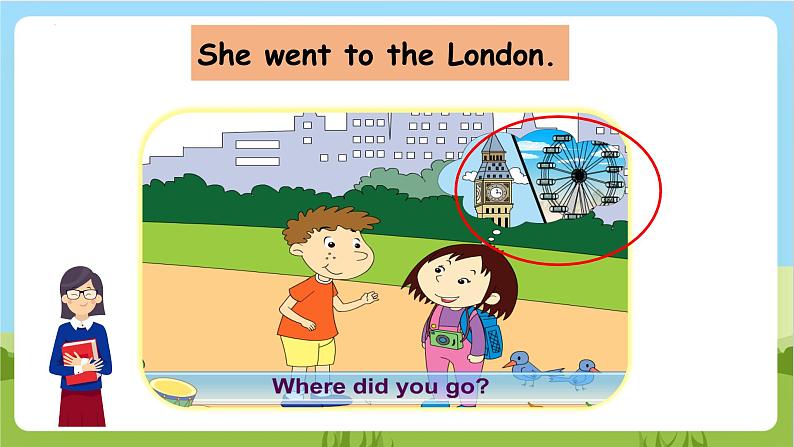 外研版英语五年级上册Module 3 Unit 1《Where did you go》课件+试卷06