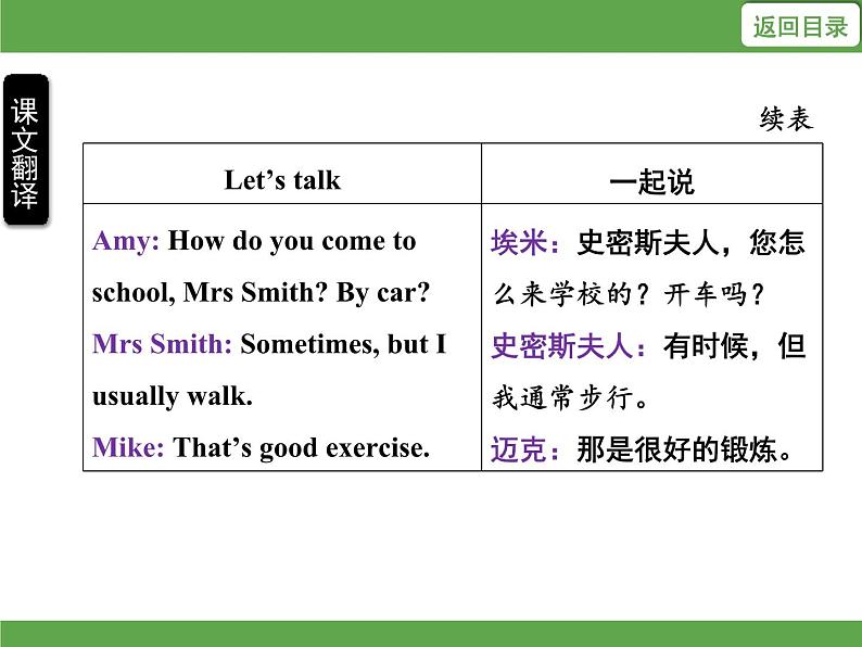 Unit 2  Ways to go to school 单元知识考点梳理课件08