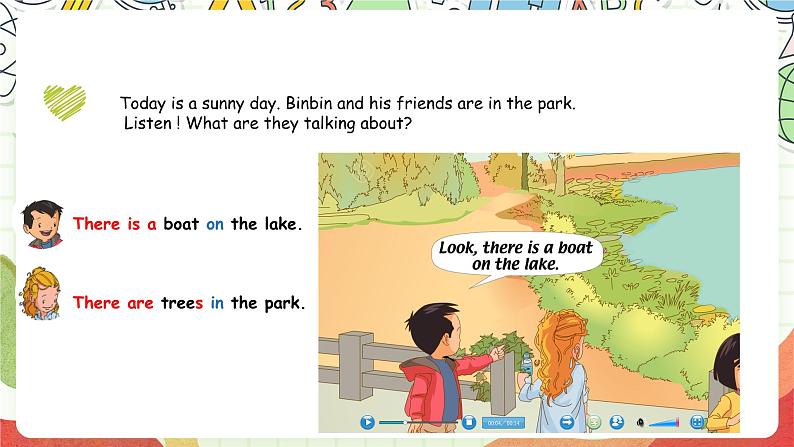 人教版新起点英语二上 Unit5《In the park》Lesson2 课件04