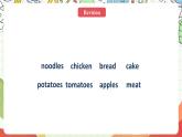 人教版新起点英语三上 Unit 3 《Food》Let's check 课件+素材