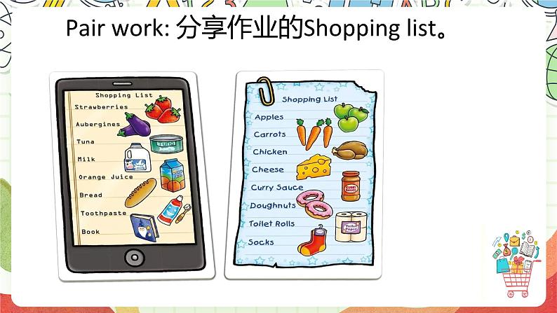 人教版新起点英语三上 Unit 3 《Food》Let's check 课件+素材07