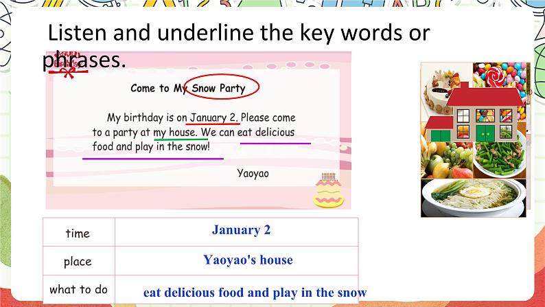 人教版新起点英语三上 Unit 6 《Birthdays》 Lesson 3 课件第8页