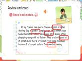 人教版新起點(diǎn)英語四上 Unit1 《Sports and games》 Let's spell Fun time&sing 課件