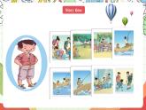 人教版新起点英语四上 Unit 2 《On the weekend》 Story time Lesson 2 课件