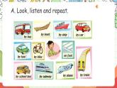 人教版新起點英語四上 Unit 3 《Transportation》 Lesson 2 課件