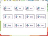 人教版新起点英语四上 Unit 3 《Transportation》 Lesson 3 课件