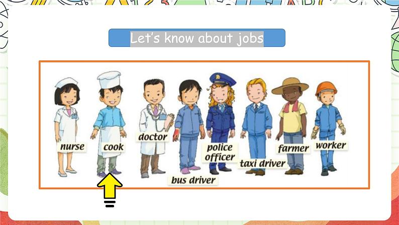 人教版新起点英语四上 Unit 6 《Jobs》 Lesson 1 课件07