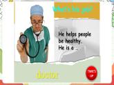 人教版新起點英語四上 Unit 6 《Jobs》 Lesson 2 課件