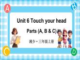 Unit 6 Touch your head 第1课时 Parts (A, B & C)（课件+素材）-2024-2025学年湘少版（三起）（2024）英语三年级上册