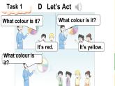 Unit 7  What colour is it 第2課時(shí) Parts (D, E & F)（課件+素材）-2024-2025學(xué)年湘少版（三起）（2024）英語三年級(jí)上冊(cè)