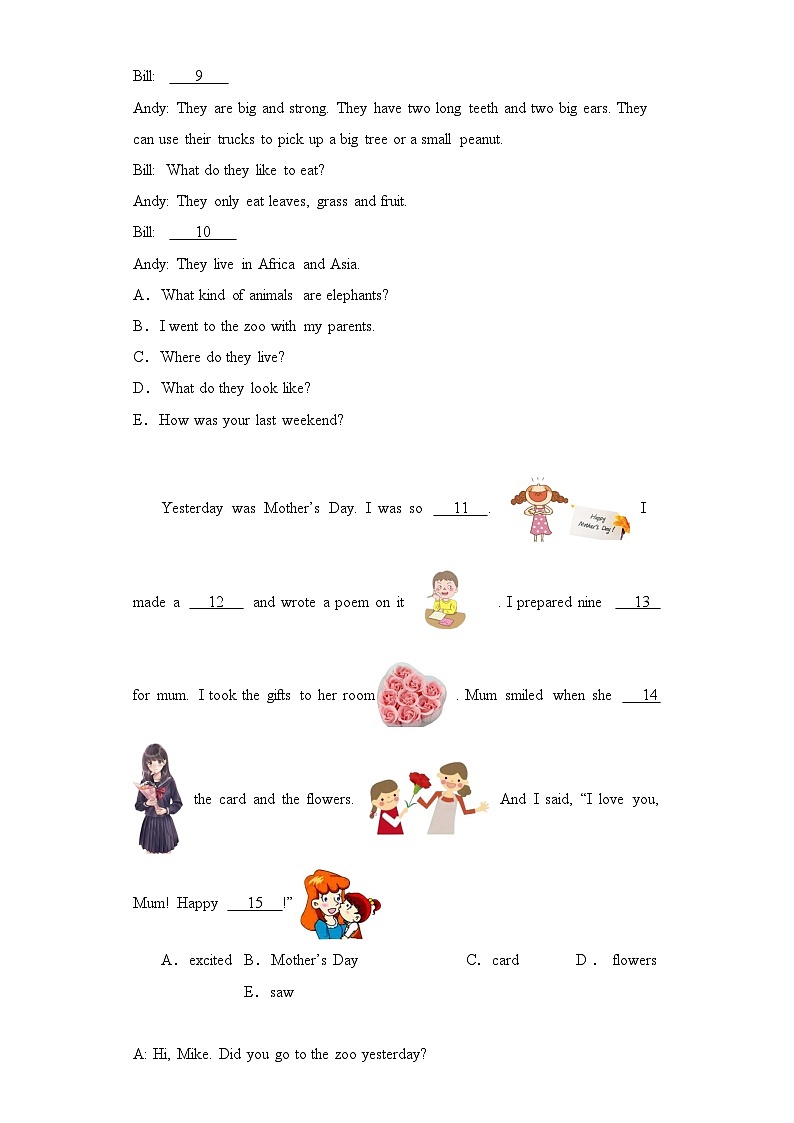 专题07+补全对话--2024-2025学年六年级英语上册期末专项复习（人教新起点）02