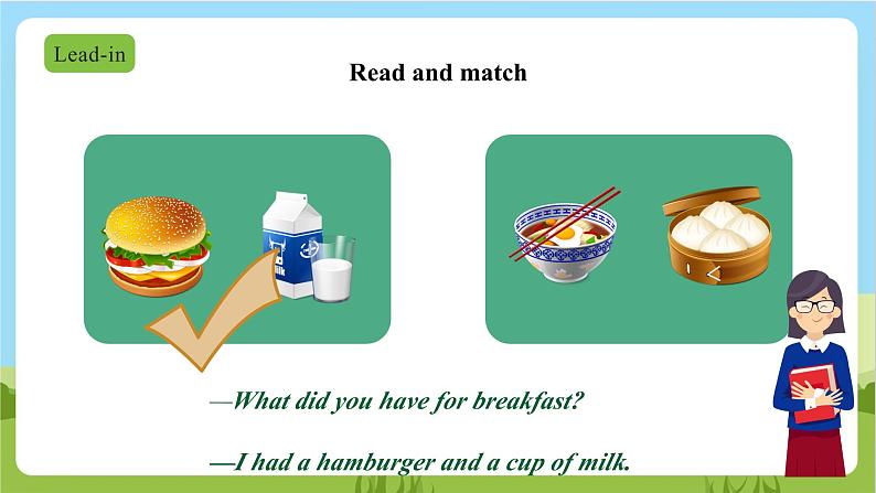 牛津深圳版英语六上Unit 3 《Healthy or unhealthy？ Look and learn Do a survey》课件+教案+分层练习04