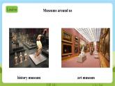 牛津深圳版英语六上Unit 8《 Visiting museums Look and learn Think and write Listen and enjoy》课件+教案+分层练习
