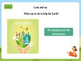 牛津深圳版英語(yǔ)六上Unit 12 《The Earth Look and learn Think and write》課件+教案+分層練習(xí)