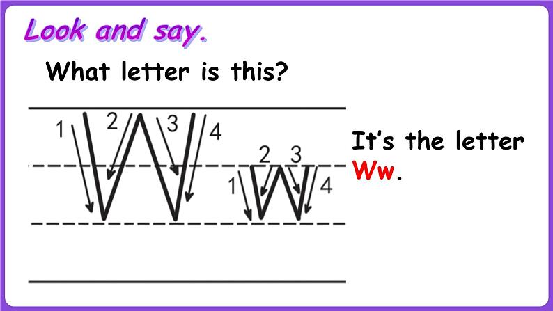 冀教版（三起）英语三上 Unit 3  Colours and letters Lesson 3 Letters all around（课件）08