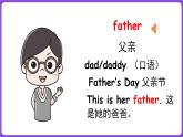 冀教版（三起）英语三上 Unit 6 My family Lesson 1 Li Ming’s family（课件）