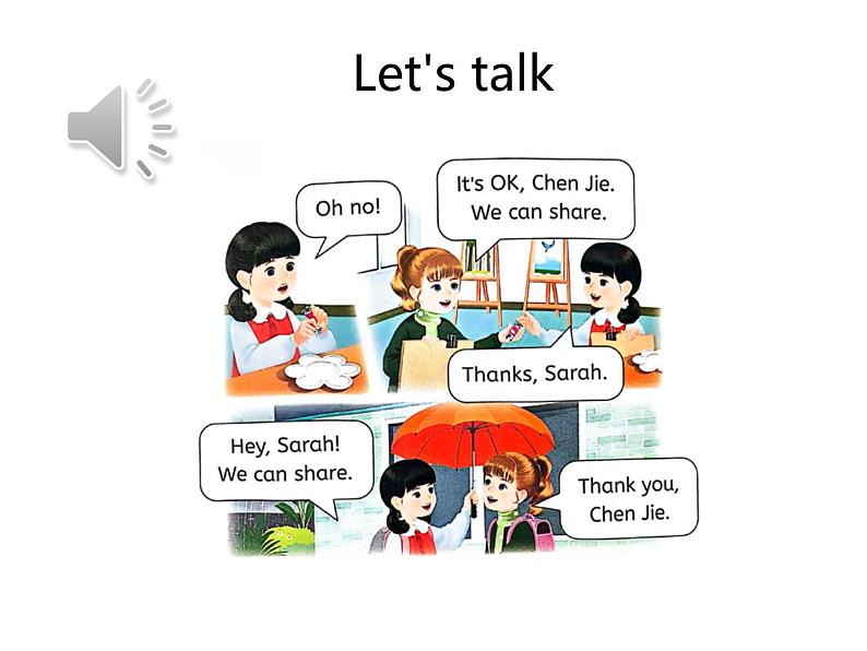 Unit 1 Making friends Part B Let's talk & Look and match 课件+素材06