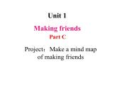 Unit 1 Making friends Part C Project：Make a mind map of making friends 课件+素材