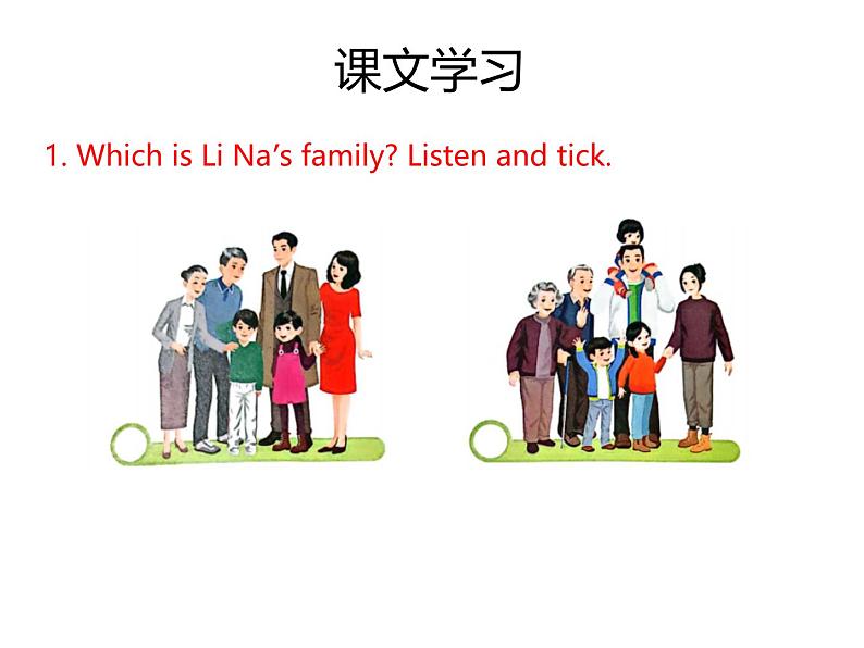 Unit 2 Different families Part C  project：Make a family tree 课件06