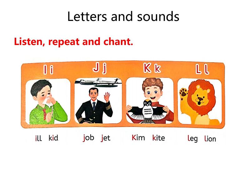 Unit 3 Amazing animals Part A-Letters and sounds 课件05