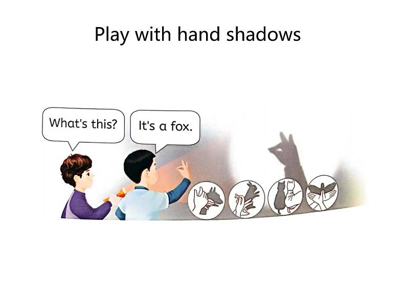 Unit 3 Amazing animals Part B-Let's talk&Play with hand shadows课件06