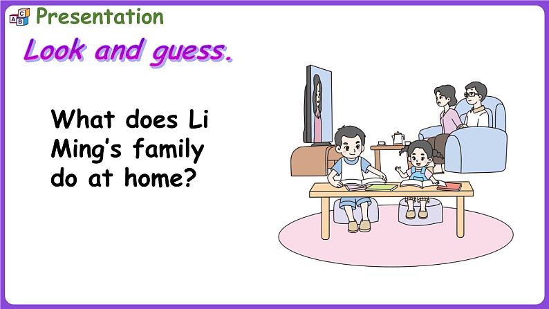 冀教版（三起）英语三上 Unit 6 My family Lesson 3 A happy family（课件）07