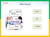 人教版（2024）三年级英语上册课件 4. Unit 1 Part B  Let's talk & Look and match