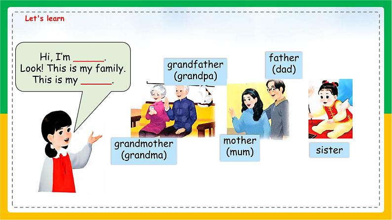 人教版（2024）三年级英语上册课件 2. Unit 2 Part A  Let's learn & Listen and chant07