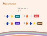 Unit 5 The colourful world Part A Let's learn & Listen and chant（课件）-2024-2025学年人教版（2024）英语三年级上册