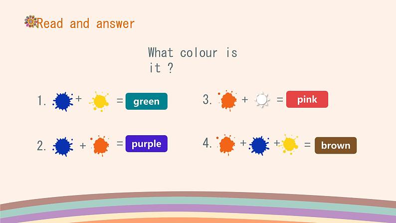 Unit 5 The colourful world Part A Let's learn & Listen and chant（课件）-2024-2025学年人教版（2024）英语三年级上册05