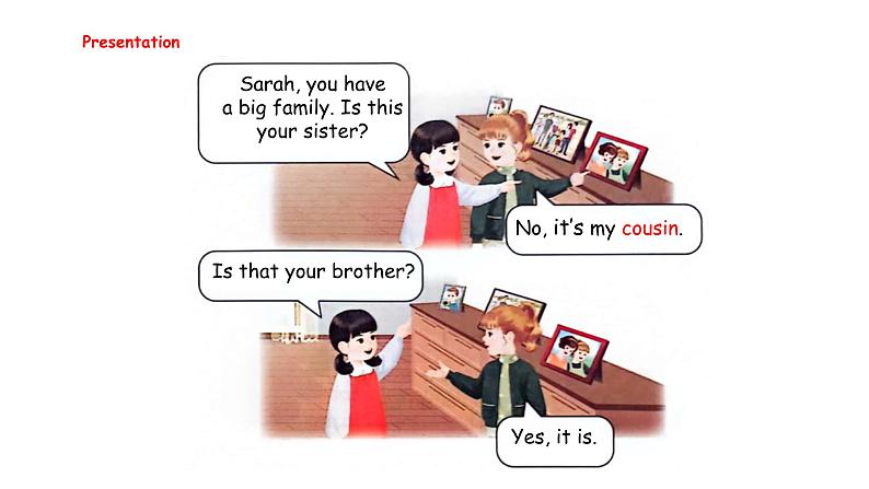 Unit 2  Different families Part B  Let's talk & Ask and answer（课件）-2024-2025学年人教PEP版（2024）英语三年级上册03