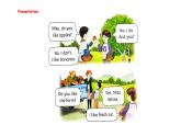 Unit 4  Plants around us Part A  Let's talk & Ask and answer（课件）-2024-2025学年人教PEP版（2024）英语三年级上册
