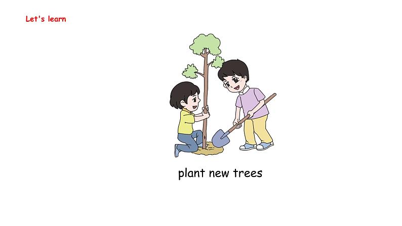 Unit 4  Plants around us Part B  Let's talk & Look and discu（课件）-2024-2025学年人教PEP版（2024）英语三年级上册06