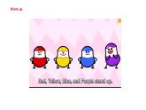 Unit 5 The colourful world Part B  Let's learn & Listen and do（课件）-2024-2025学年人教PEP版（2024）英语三年级上册