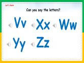 人教版（2024）三年级英语上册课件 3. Unit 6 Part A  Letters and sounds