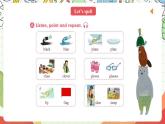 人教版新起点英语五上 Unit 1 《Classmates》 Let's spell Fun time 课件