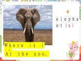 人教版新起点英语五上 Unit 3 《Animals》 Get ready Lesson 1 课件