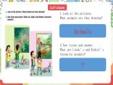 人教版新起点英语五上 Unit 3 《Animals》 Get ready Lesson 2 课件