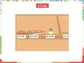 人教版新起點(diǎn)英語五上 Unit 4 《Shopping day》 Lesson Let's check 課件