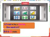 人教版新起點(diǎn)英語五上 Unit 4 《Shopping day》 Lesson Let's check 課件