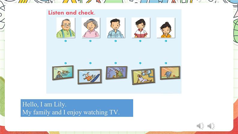 人教版新起点英语五上 Unit 5 《TV Shows》 Lesson 1 课件第6页