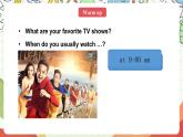 人教版新起点英语五上 Unit 5 《TV Shows》 Lesson 3 课件