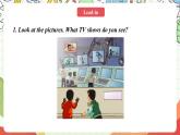 人教版新起点英语五上 Unit 5 《TV Shows》 Lesson 3 课件