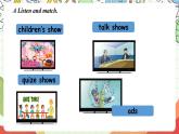 人教版新起点英语五上 Unit 5 《TV Shows》 Let's check 课件