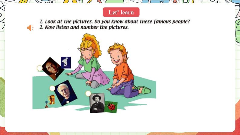 人教版新起点英语六上 Unit 5 《Famous people》 Lesson 2 课件第8页