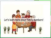 Unit 2 Different families Part A Let’s learn & Listen and do（课件+素材）-2024-2025学年人教PEP版（2024）英语三年级上册