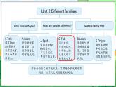 Unit 2 Different families Part B Let’s talk & Ask and answer（课件+素材）-2024-2025学年人教PEP版（2024）英语三年级上册