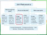 Unit 4 Plants around us Part A Letters and sounds（课件+素材）-2024-2025学年人教PEP版（2024）英语三年级上册