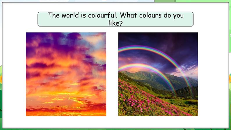 Unit 5 The colourful world Part B Let’s talk & Draw and say（课件+素材）-2024-2025学年人教PEP版（2024）英语三年级上册05