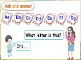 Unit 2 My school Lesson 4 Fun with letters（课件+素材）冀教版（三起）英语三年级上册